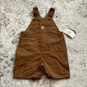 NWT Carhartt children’s Brown Overalls